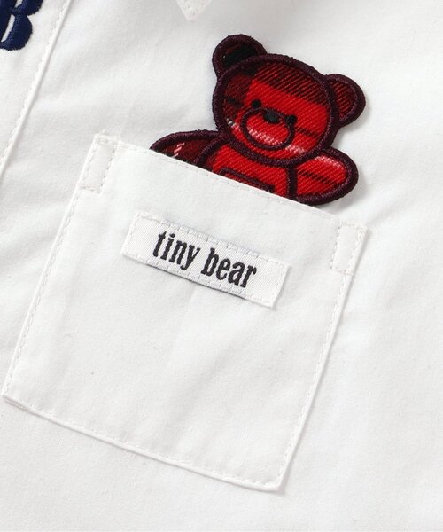 apres les cours（アプレレクール） ブラウス シャツ tiny bear 2柄