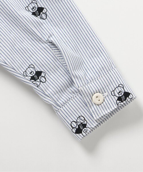 apres les cours ブラウス シャツ tiny bear 2柄シャツ キッズ