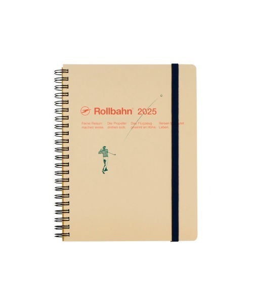Rollbahn 手帳 「手帳 2025年版／2024年10月始まり」ロルバーン