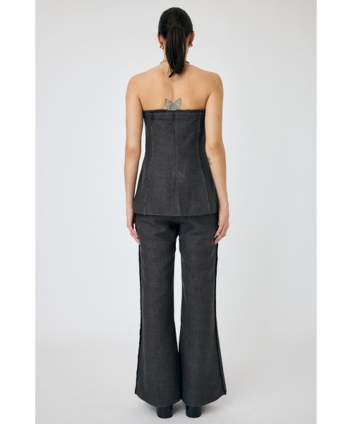 MOUSSY オールインワン TAILORED BARE TOP レディース