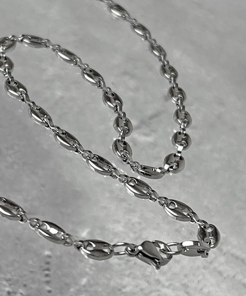 SBG by 7JEWELRY ネックレス コーヒービーンズチェーンネックレス 