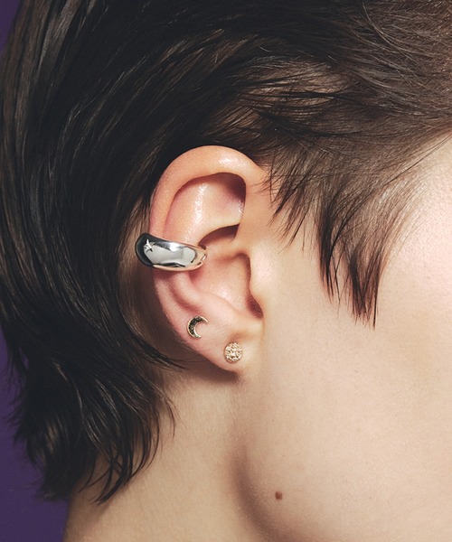 アレルギー対応 イヤーカフ 「les bon bon」etoile earcuff BOB506 / BOB507 レディース