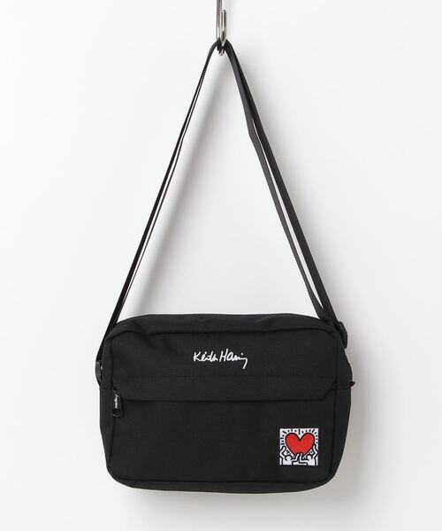Keith Haring ショルダーバッグ ハートヨコ型ショルダーバッグ