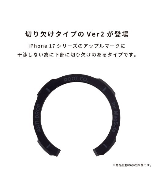 ROOT CO. ROOT CO. GRAVITY MAGNET PC RING for MagSafe対応