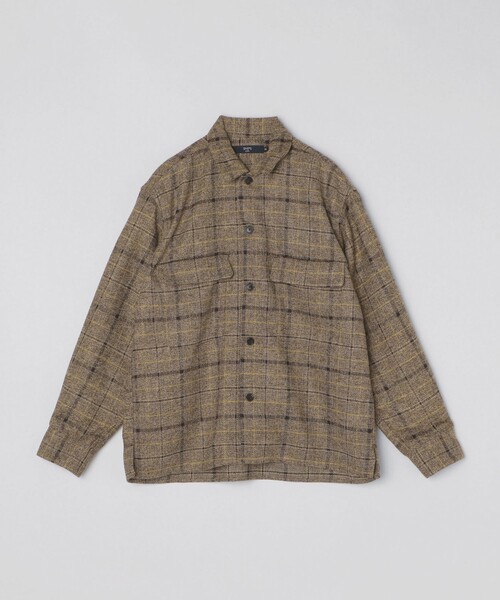 SHIPS シップス ジャケット ベスト付 ブラウン チェック 48 M~L相当 SHIPS シップス ジャケット ベスト付 ブラウン チェック 48 M~L相当