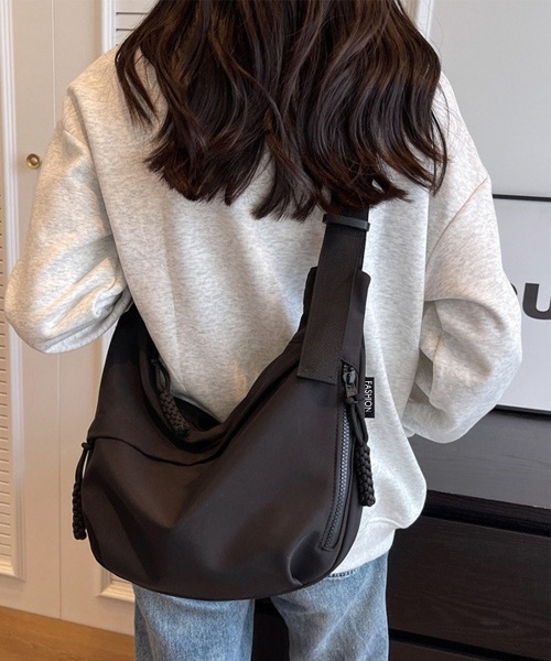 miniministore ショルダーバッグ バッグ ナイロン 多収納 無地