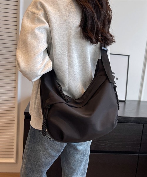 miniministore ショルダーバッグ バッグ ナイロン 多収納 無地