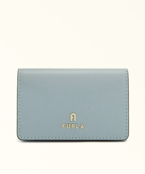 【新品未使用】FURLAフルラ　CAMELIAカメリア カードケース 名刺入れ FURLA フルラ 名刺入れ レディース CAMELIA カメリア レザー