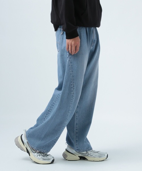 BAYFLOW（ベイフロー） ジーンズ ワイドカーブデニムパンツ メンズ