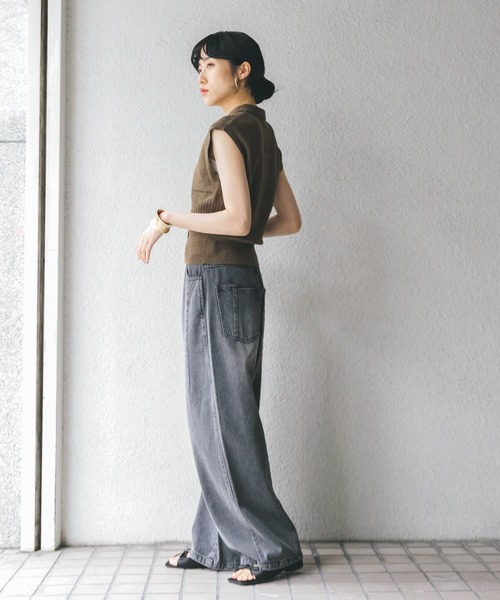 KBF ジーンズ デニム デニムパンツ 「2サイズ展開」ドロー