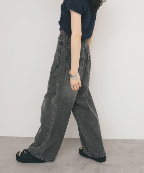 ドローストリングデニム KBF KBF ジーンズ デニム デニムパンツ 「2サイズ展開」ドロー