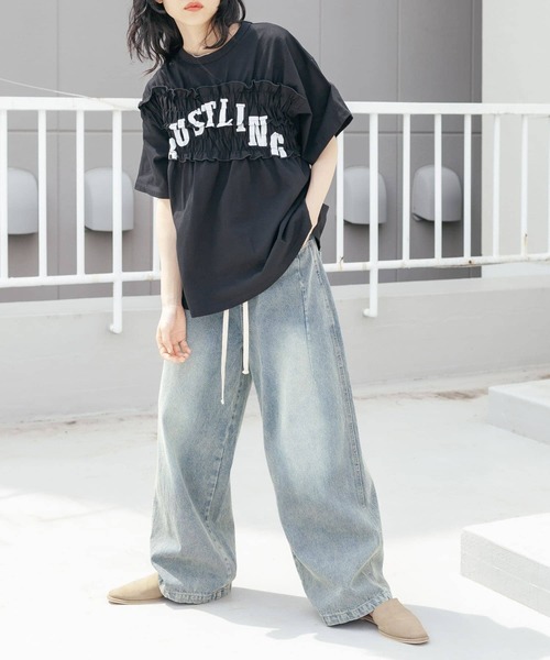 KBF ジーンズ デニム デニムパンツ 「2サイズ展開」ドロー