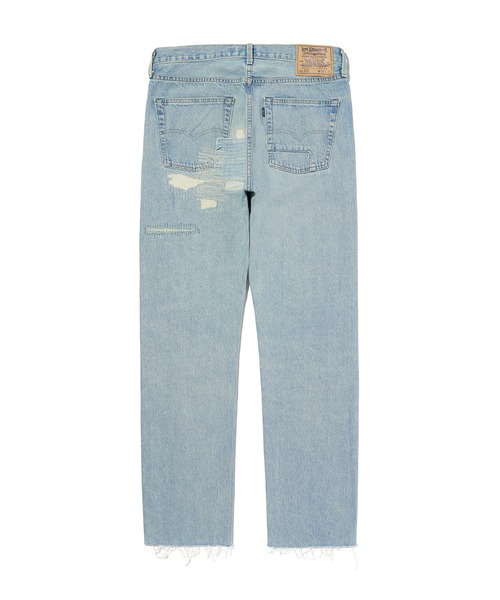 【美品】LEVI'S PREMIUM 501 WORN IN ライトインディゴ Levi's（リーバイス）の「Levi's/リーバイス RIBCAGE ストレート
