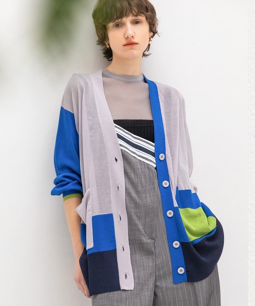AULA AILA（アウラ アイラ） ニット セーター メッシュベアトップ