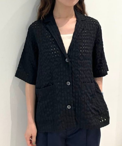 B：MING by BEAMS ジャケット テーラードジャケット シアー