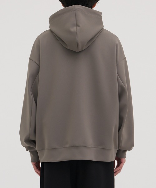 CULLNI パーカー 別注 Zip Up Hoodie With Washable Leather