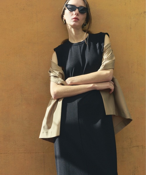 モユル ワンピース Muel Chic ワンピース Laurel cutsew one-piece ローレル