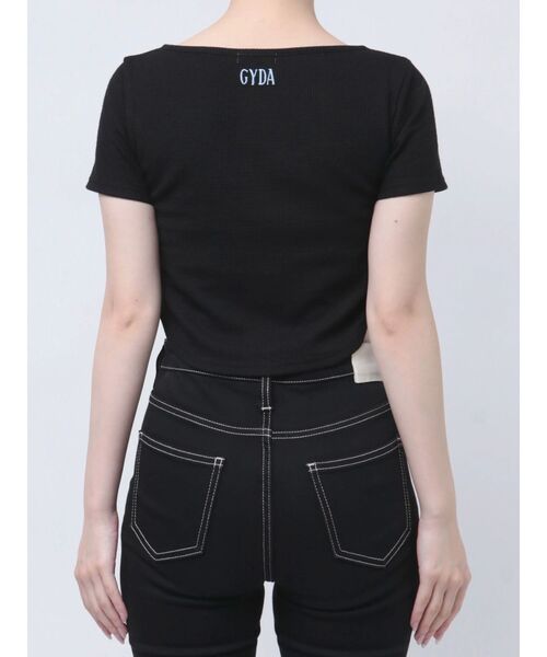 GYDA tシャツ Mickey Mouse / フロントZIPワッフルトップス