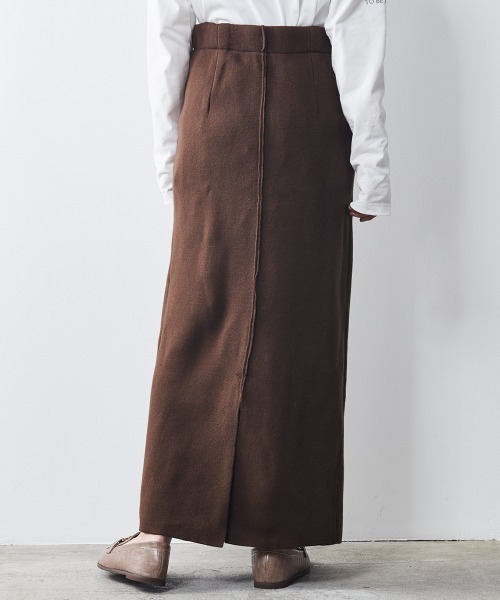 「CHIC STYLE」 「SMILELAND」タイトスカート L ブラック レディース_画像4