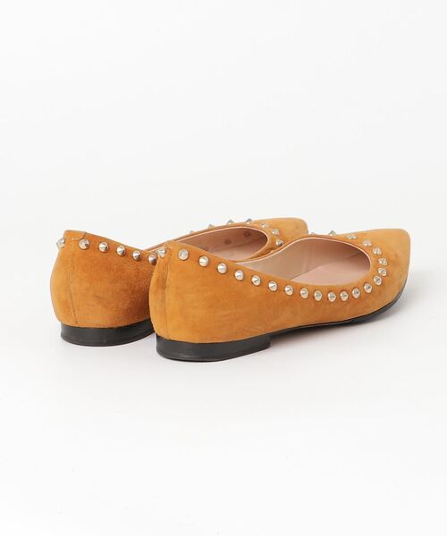 ペリーコ　フラットパンプス　アネッリ　ローヒール　オレンジ　EU37 1/2 PELLICO 「PELLICO」 フラットパンプス 37 オレンジ レディース