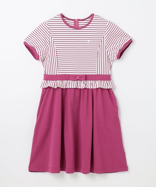 組曲 ワンピース 「150-160cm」マリンボーダー キッズ 子供服