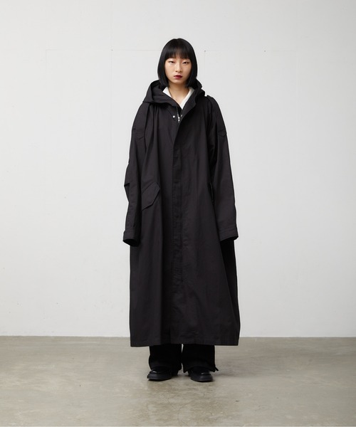 「FEKETE」 コート MEDIUM グレー メンズ_画像3