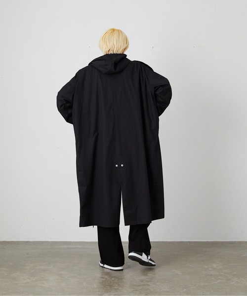 「FEKETE」 コート MEDIUM グレー メンズ_画像9