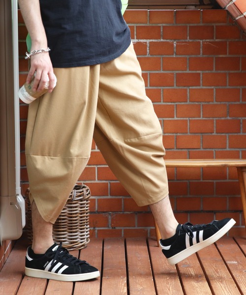 リネンサルエルパンツ 8（eight） パンツ リネン サルエルパンツ メンズ レディース