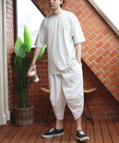 サリエルパンツ 8（eight） パンツ リネン サルエルパンツ メンズ レディース