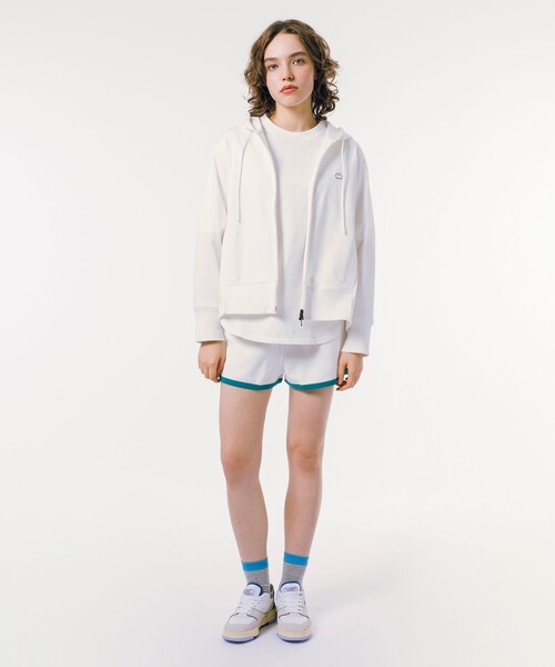 [LACOSTE] Zip выше Parker 36 белый женский 