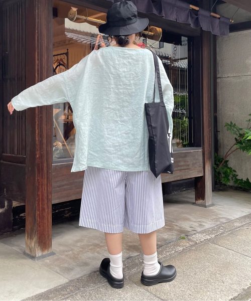 新品 journal standard luxe エアリネンボートネックブラウス エアリネンボートネックブラウス（シャツ／ブラウス）｜journal