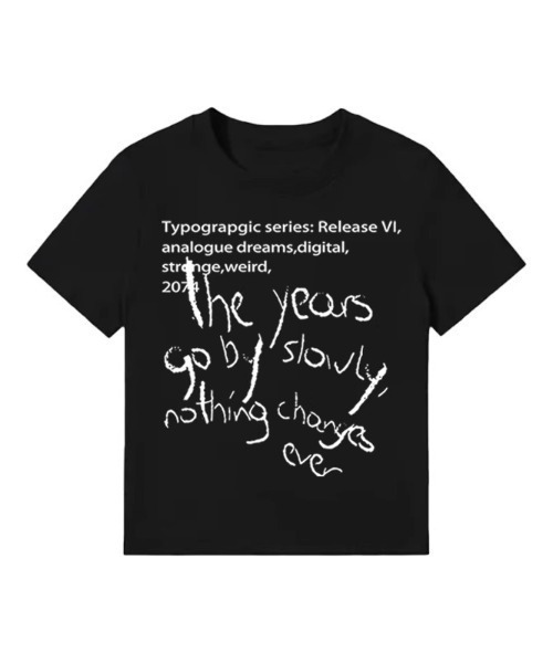 韓国 ストリート Tシャツ ロゴ プリント DEVICE tシャツ ロゴ プリント 古着風 Tシャツ 韓国ファッション