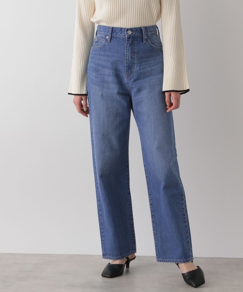 [LOWRYS FARM] Denim брюки MEDIUM голубой женский 