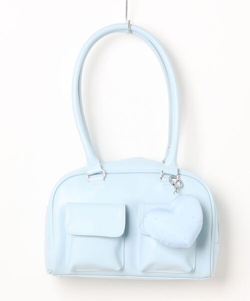 WEGO（ウィゴー） トートバッグ WEGO/チャーム付きボストン痛バッグ