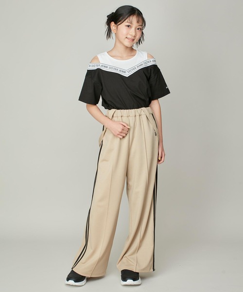 Hype 【 Butterfly Tee Jn99 Kids 】 ファッション レディースファッション トップス Tシャツ カットソー ジュニア キッ JENNI love tシャツ 配色セーラーカラーTシャツ キッズ 子供服