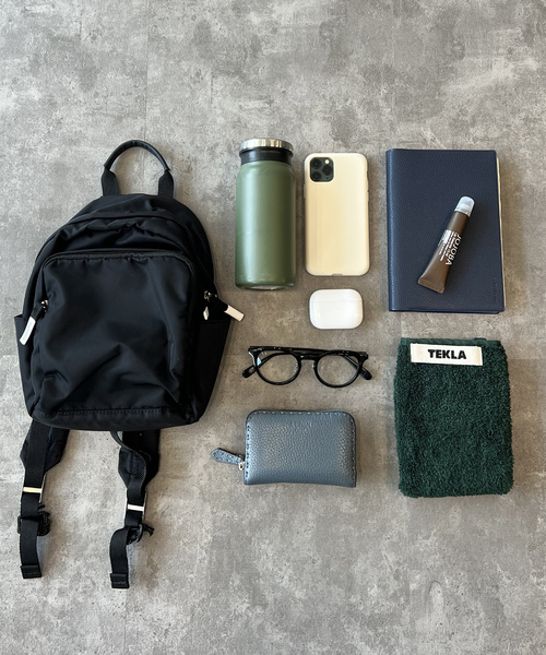 nomadis プチリュック　ブラック DAY Petit LEATHER – nomadis