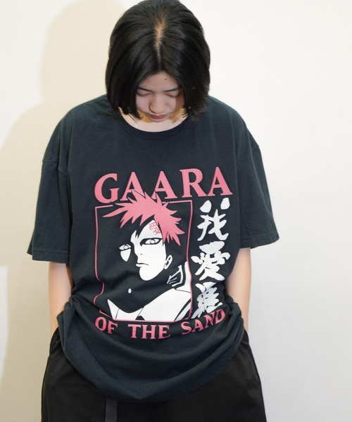 NARUTO GARA ナルト我愛羅 Tシャツ 長袖 NARUTO【glamb】ロングTシャツ 我愛羅 | NARUTO -ナルト