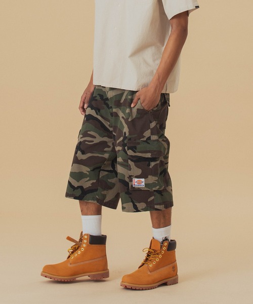 Dickies カーゴパンツ XLARGE×Dickies CAMO CARGO SHORTS メンズ