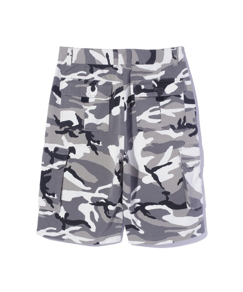 カーゴパンツ WIDE CARGO SHORTS WHITE CAMO Dickies カーゴパンツ XLARGE×Dickies CAMO CARGO SHORTS メンズ