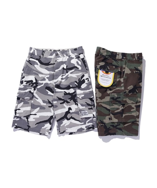 Dickies×9090 迷彩カーゴパンツ ダックキャンバス カモ カーゴ パンツ |ディッキーズ（Dickies