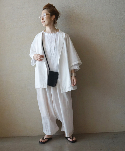 「JOURNAL STANDARD LUXE」 長袖ブラウス - ホワイト レディース JOURNAL STANDARD LUXE ジャーナルスタンダードラックス 24/AW
