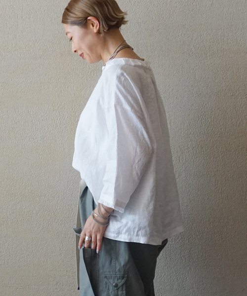 美品　JOURNAL STANDARD シルク　コットン　フリル　ブラウス JOURNAL STANDARD（ジャーナルスタンダード）の「コットンシルク