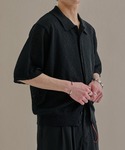 サマーニット セーター ニット カールヤーンル...の詳細画像3