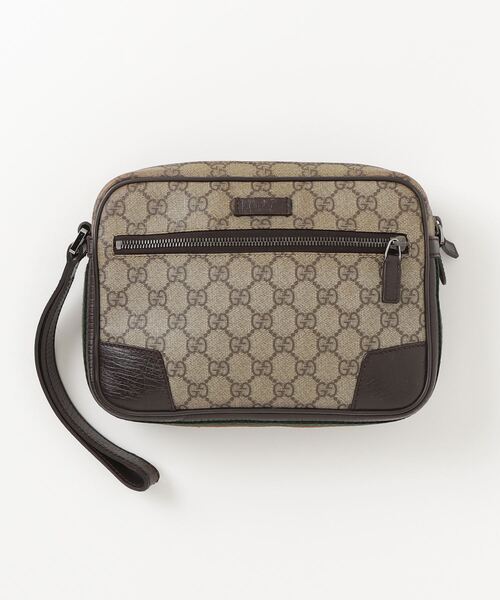 ✨美品✨GUCCI シェリーライン GG レザー ベージュ クラッチバッグ GUCCI 「GUCCI」 GGスプリーム GG シェリー クラッチバッグ