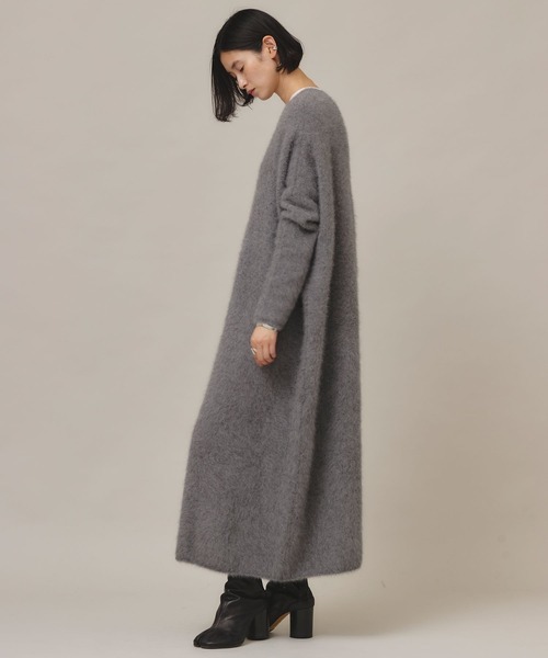 「Curensology」 ニットワンピース FREE カーキ レディース_画像5