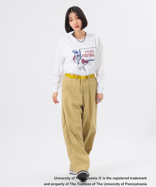 tシャツ 「別注」GOOD ROCK SPEED / カレッジ ロングスリーブ Tシャツ レディース GOOD ROCK SPEED tシャツ 「別注」GOOD / カレッジ ロング