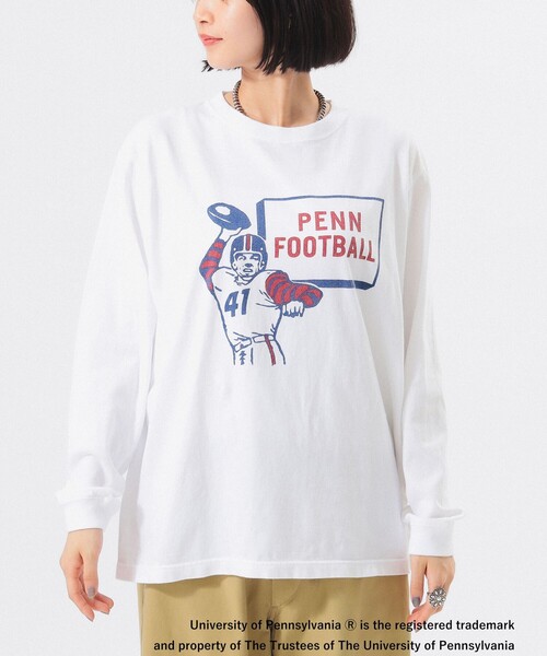 tシャツ 「別注」GOOD ROCK SPEED / カレッジ ロングスリーブ Tシャツ レディース GOOD ROCK SPEED tシャツ 「別注」GOOD / カレッジ ロング