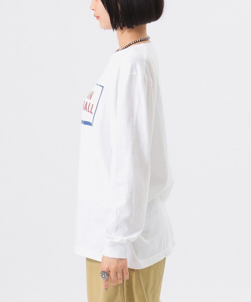 tシャツ 「別注」GOOD ROCK SPEED / カレッジ ロングスリーブ Tシャツ レディース GOOD ROCK SPEED tシャツ 「別注」GOOD / カレッジ ロング