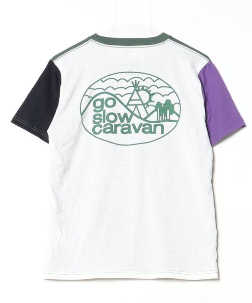 「go slow caravan」 半袖Tシャツ 1 グリーン レディース