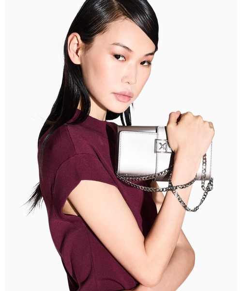 ARMANI EXCHANGE ワンピース 「A|X アルマーニ エクスチェンジ」モック